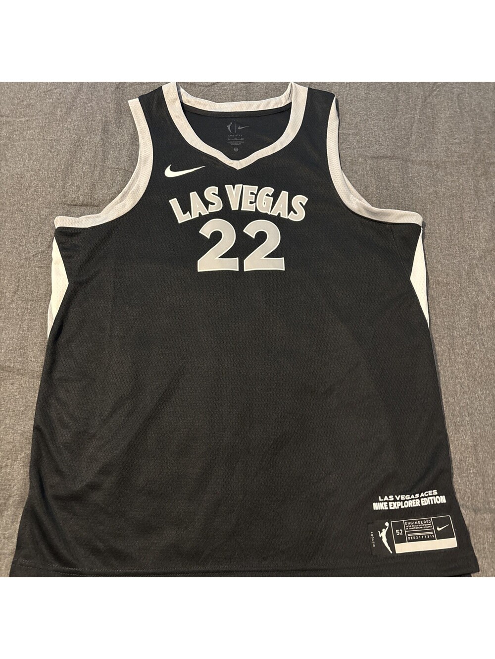 Nike WNBA Las Vegas Aces A'ja Wilson Women's Jersey XL